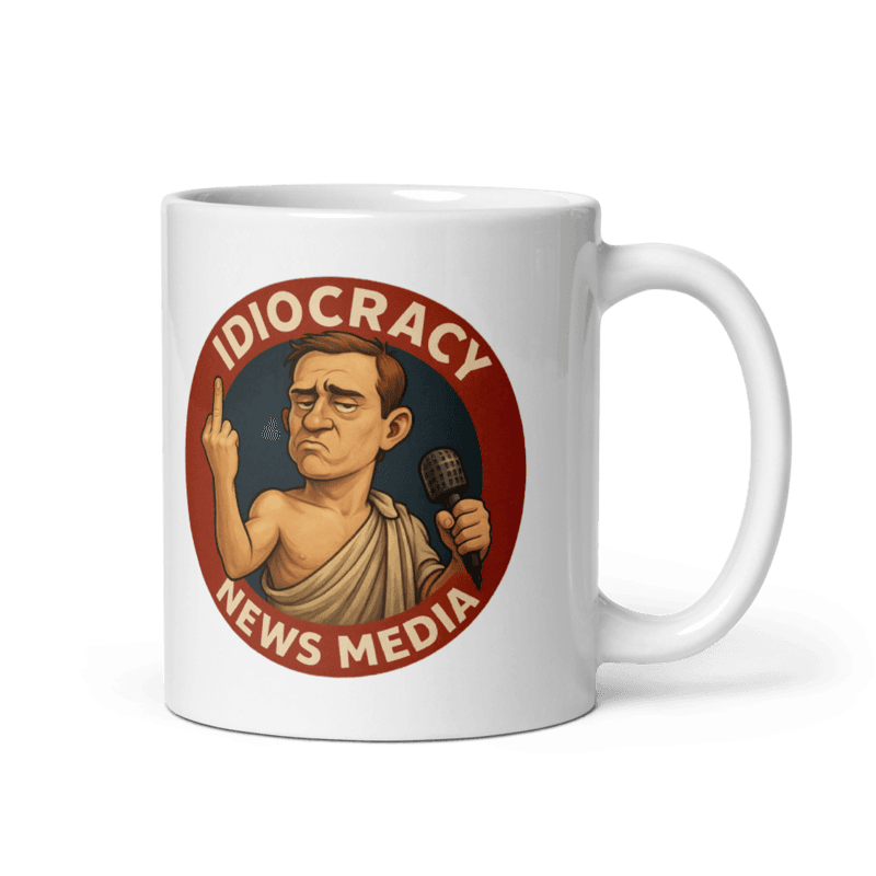 Idiocracy News Mug