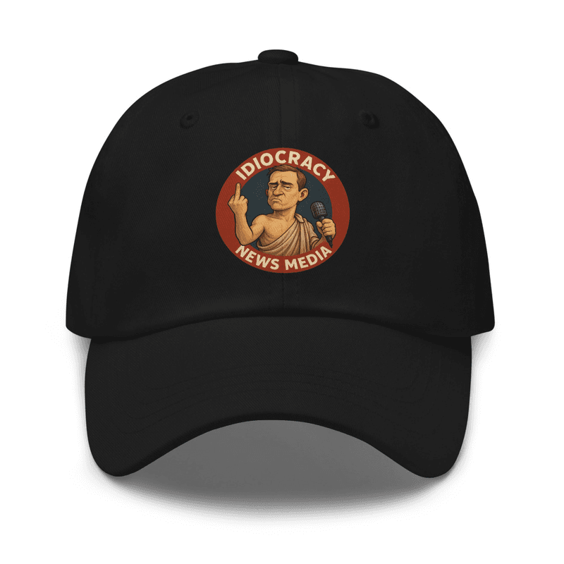 Idiocracy News Dad Cap