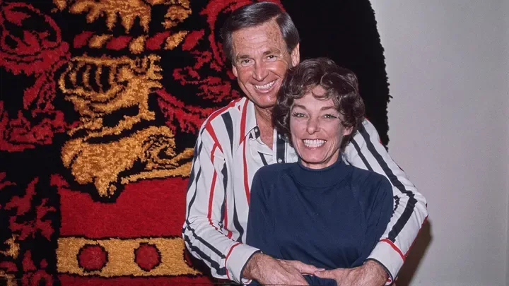 Barker with his wife Dorothy Jo, who died in 1981.